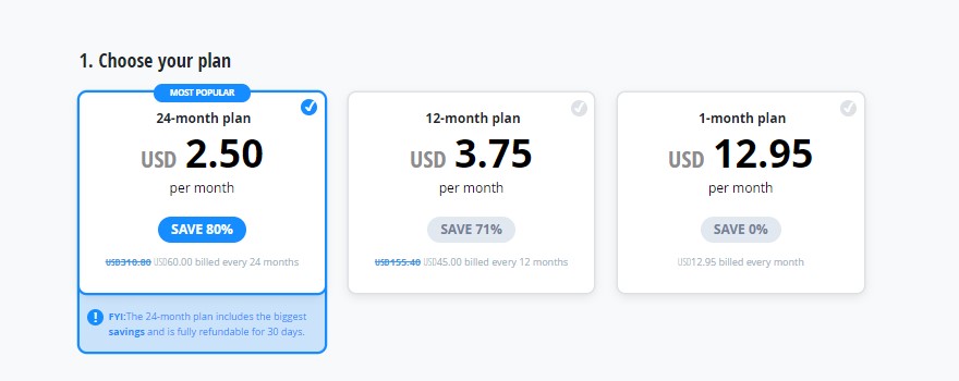 vyprvpn pricing