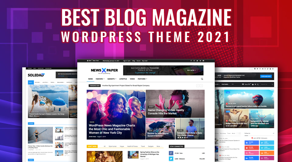 15 Best Blog Magazine WordPress theme 2021