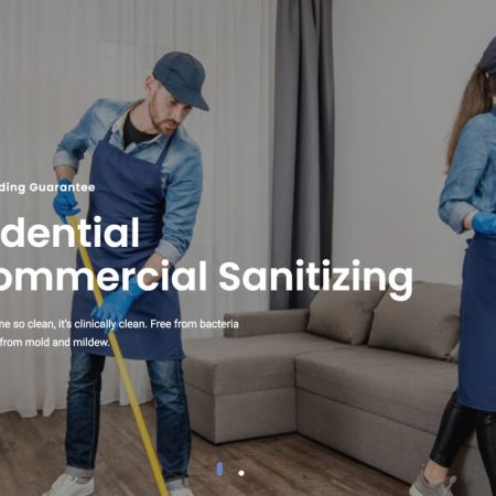 Best Sanitizing and Cleaning Company WordPress Theme 2021