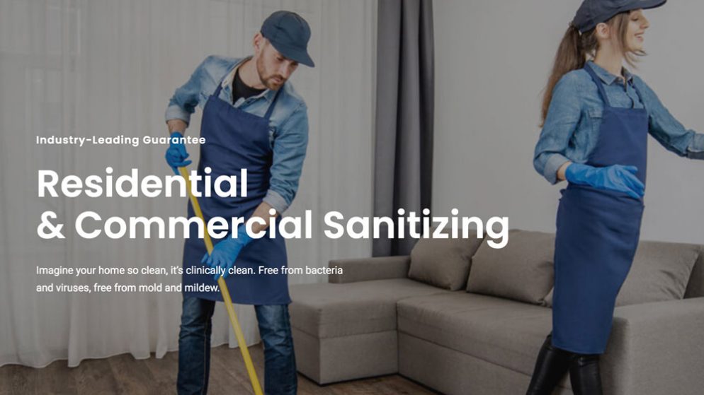 Best Sanitizing and Cleaning Company WordPress Theme 2021