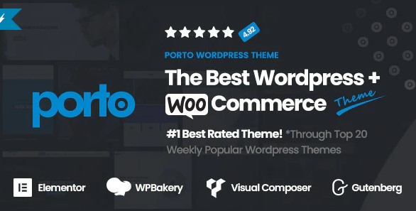 Porto - Top 10 WordPress eCommerce themes 2021