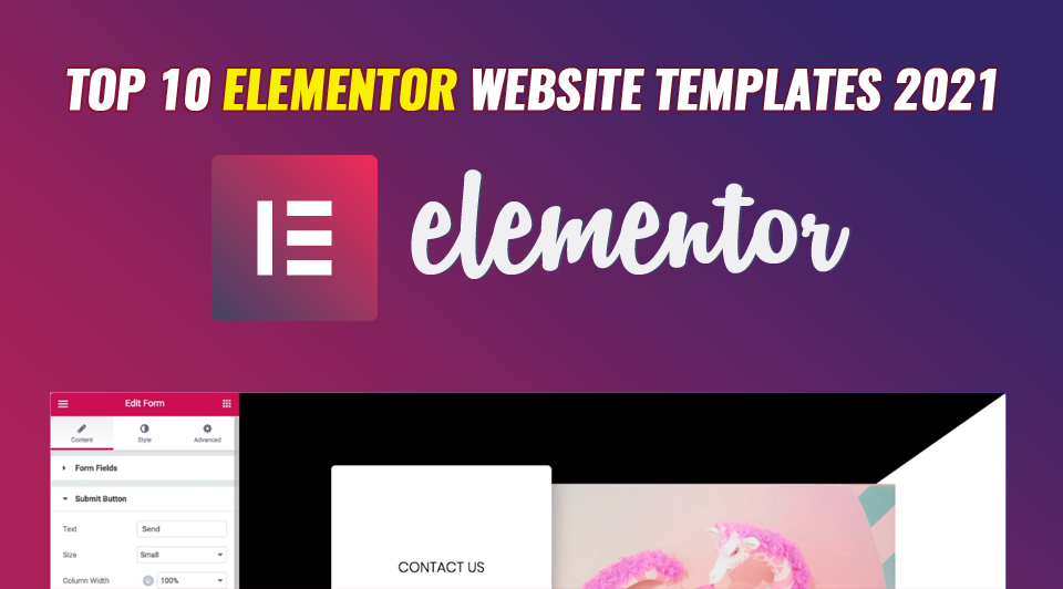 Top 10 Elementor website templates 2021