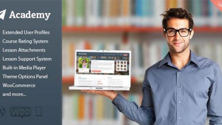 Academy – Learning Management Theme
