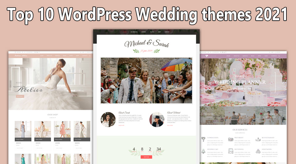 Top 10 WordPress Wedding themes 2021