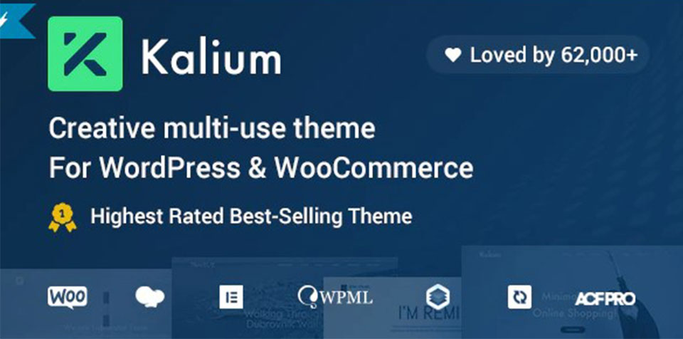 Kalium – Creative Theme for Professionals