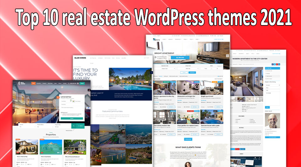 Top 10 real estate WordPress themes 2021