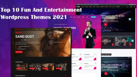 Top 10 fun and entertainment WordPress themes 2021