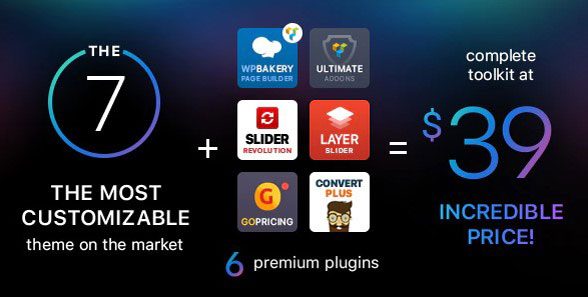 The7: Multi-Purpose Website Building Toolkit for WordPress