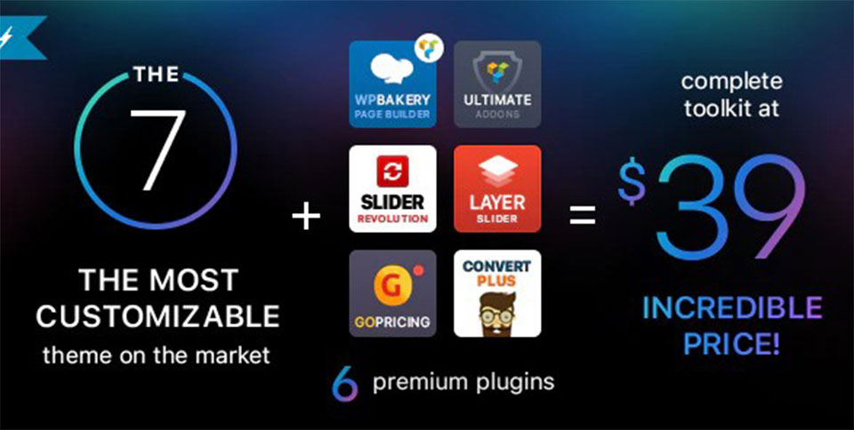 The7 — Multi-Purpose Website Building Toolkit for WordPress