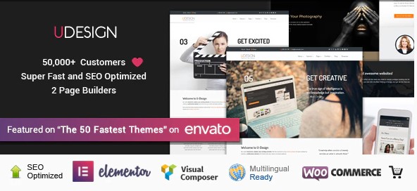 uDesign – Responsive WordPress Theme