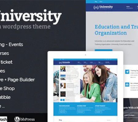 University – Education, Event, and Course Theme
