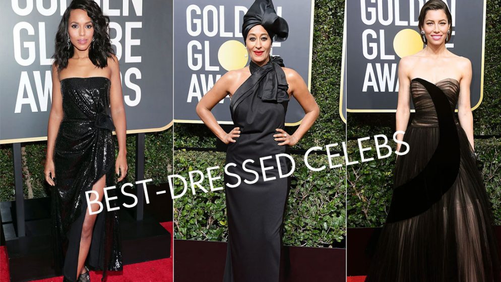 Best-dressed celebs stealing light at 78th Golden Globe Awards  