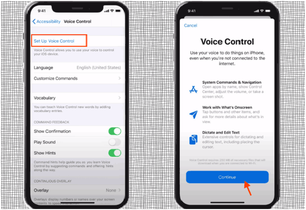 Restart via Voice Control