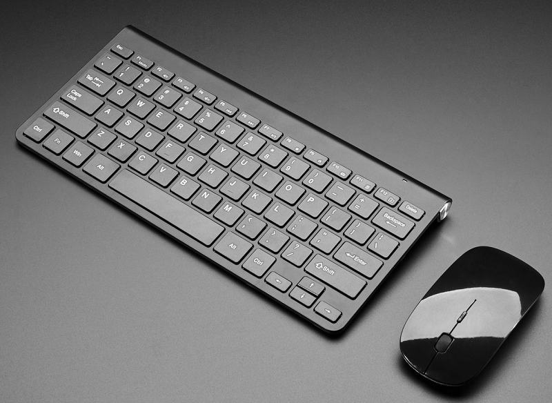 Wireless keyboard and mouse 