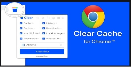 google chrome clear cache every time