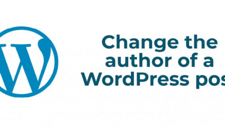 Step by Step guide to change the author of a WordPress post
