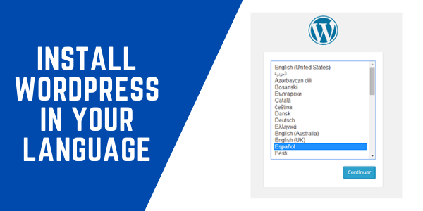 How to Install WordPress in your Language