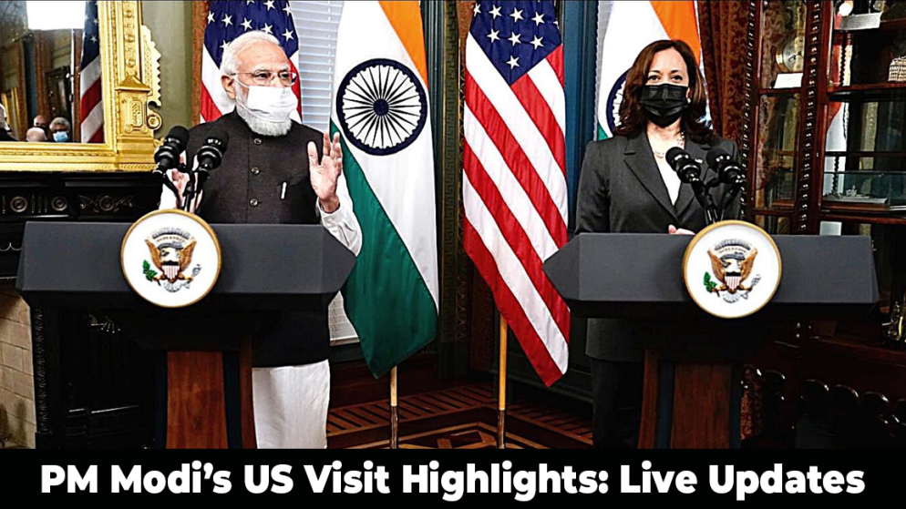 Live updates about PM Modi’s US Visit