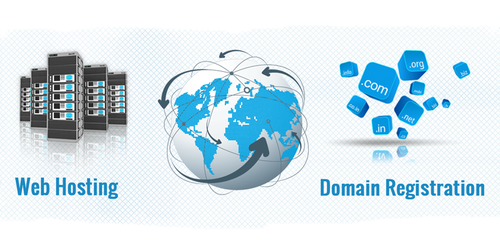 Choose your blog's domain and hosting.