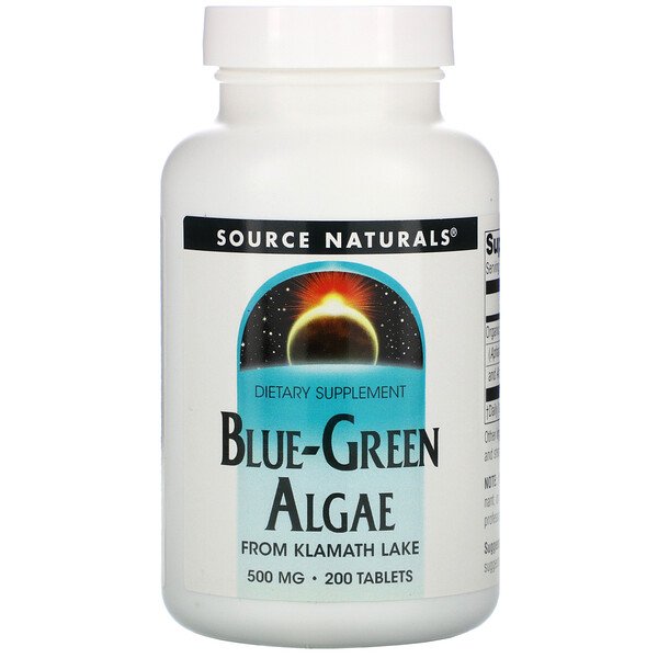 Source Naturals, Blue-Green Algae, 200 Tablets