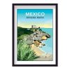 Mexico, Tulum, Riviera Maya 44x32cm Framed Print