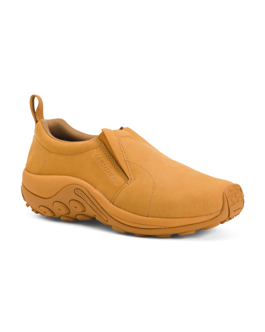 Men’s Leather Casual Slip Ons With Extended Sizes