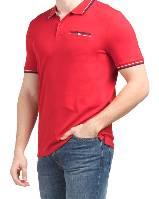 Supima Pocket Polo Shirt