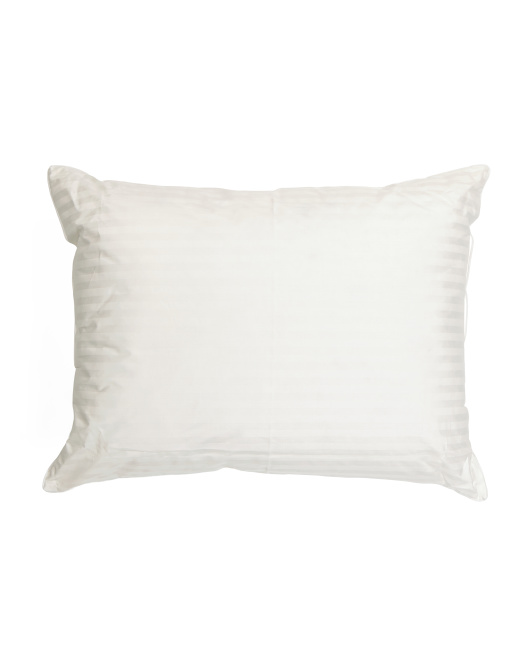 Made In Usa Duck Down And Down Alternative Blend Pillow