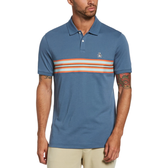 6 Center Stripe Polo