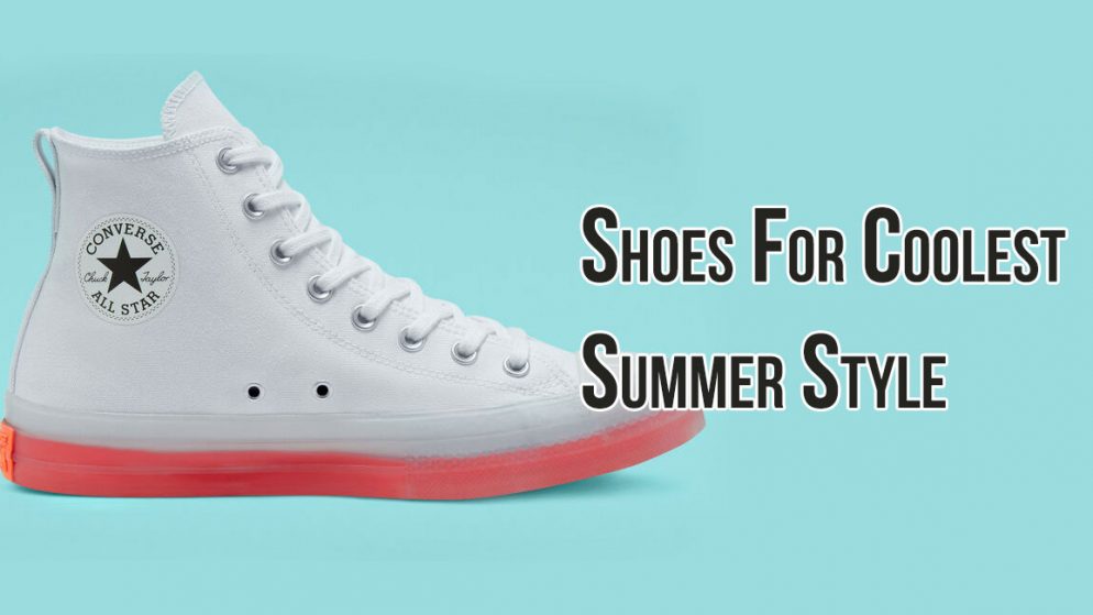 The Coolest Summer Style Is Wearing A Pair of Translucent Converse Chuck Taylors.