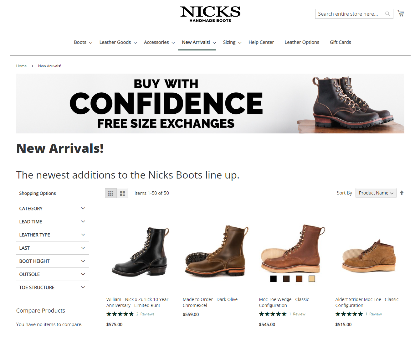 Nicks Boots