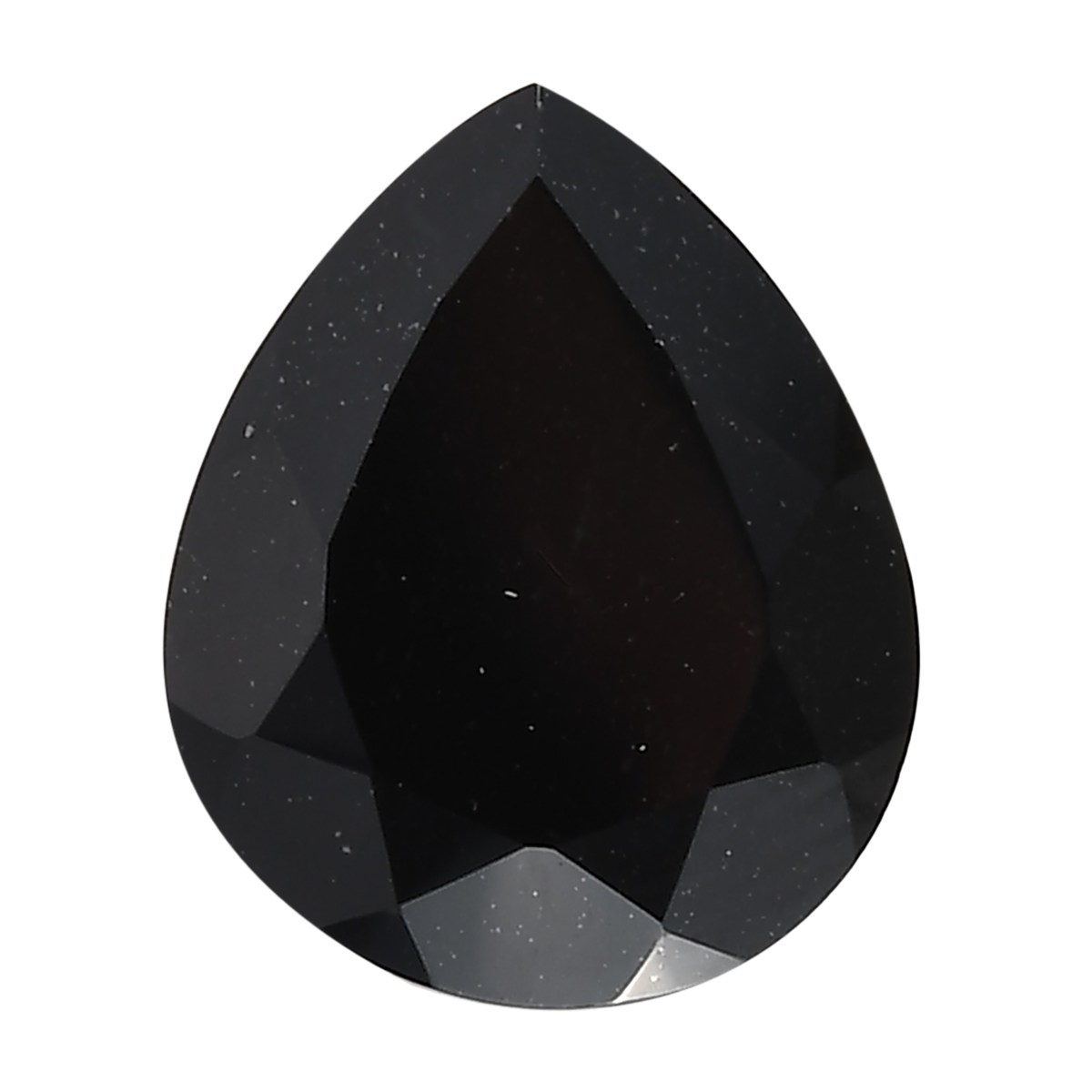 Australian Black Tourmaline (Pear 12×10 mm) 3.50 ctw