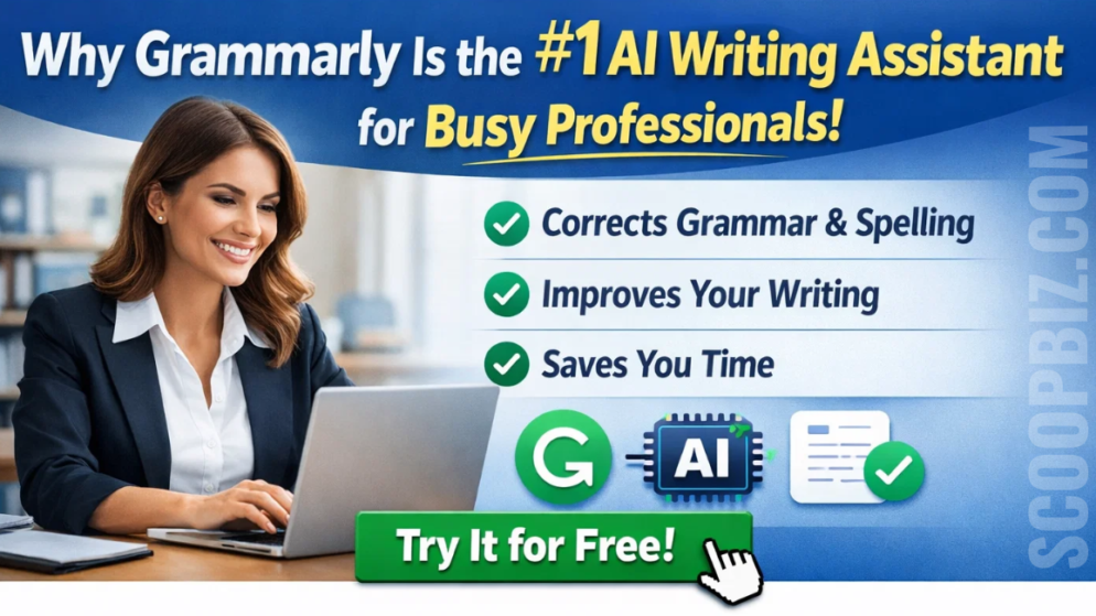 Why Grammarly Is the #1 AI Writing Assistant for Busy Professionals