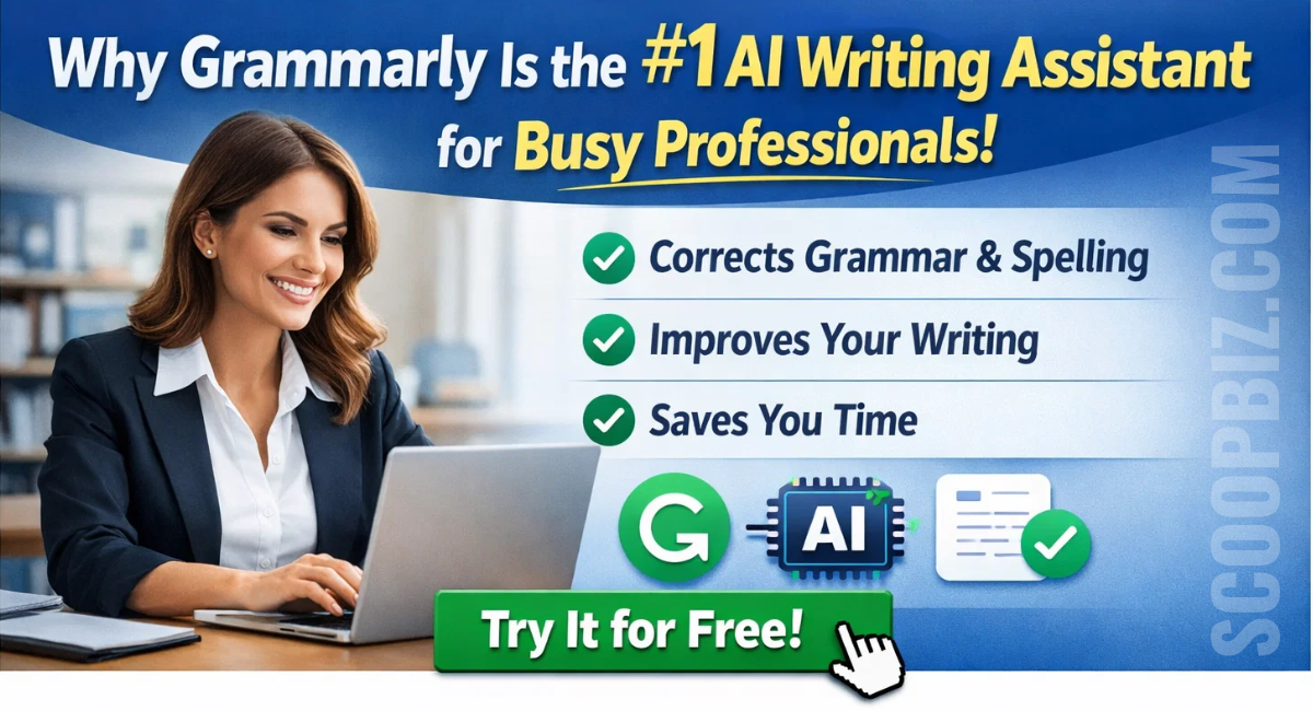Why Grammarly Is the #1 AI Writing Assistant for Busy Professionals