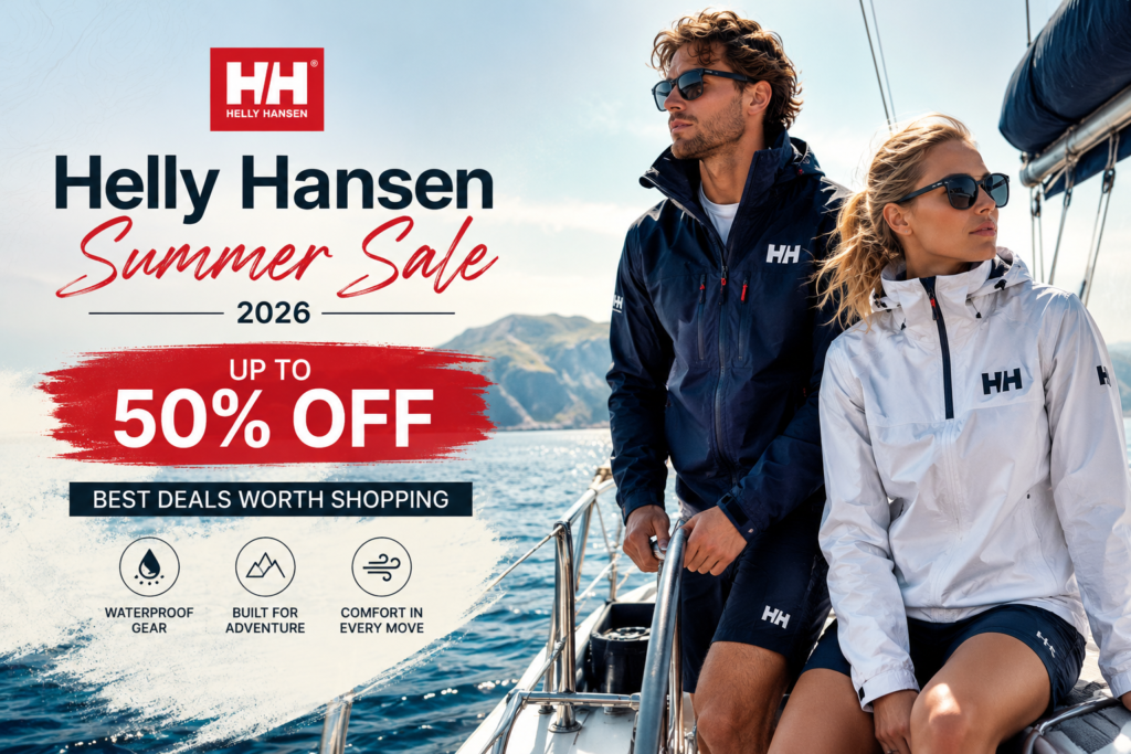 Helly Hansen Summer Sale 2026: Up to 50% Off – Best Deals Worth Shopping Helly Hansen Summer Sale 2026